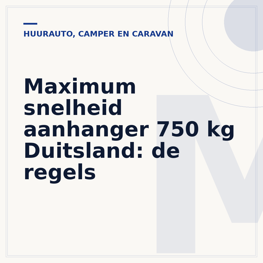 Maximum snelheid aanhanger 750 kg Duitsland: de regels