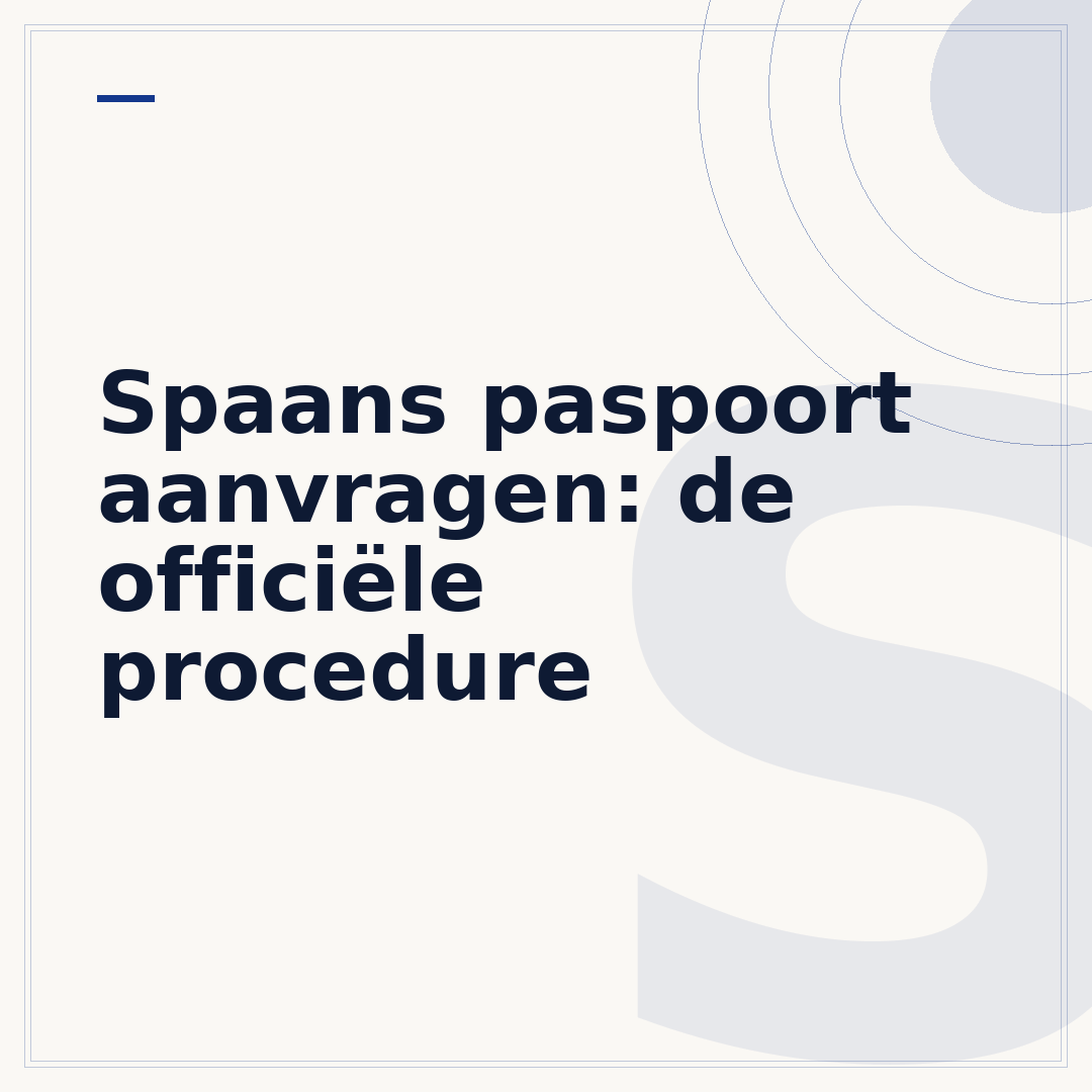 Spaans paspoort aanvragen: de officiële procedure