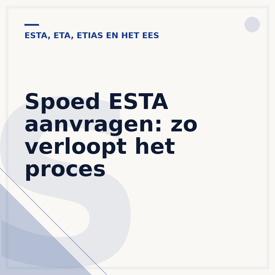 Spoed ESTA aanvragen: zo verloopt het proces