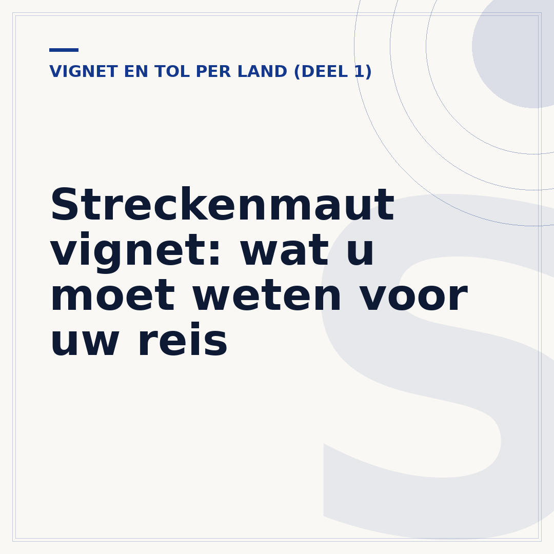 Streckenmaut vignet: wat u moet weten voor uw reis