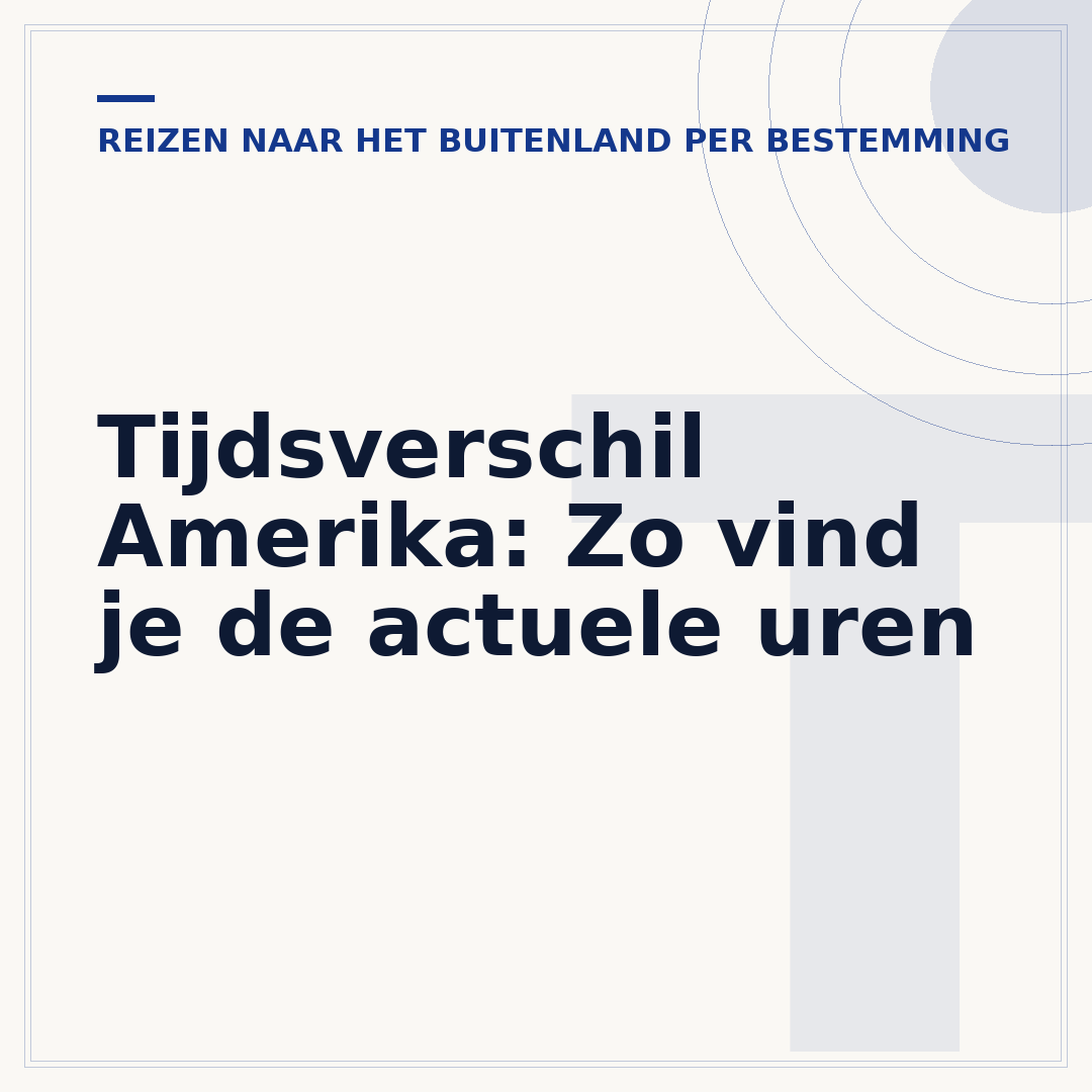 Tijdsverschil Amerika: Zo vind je de actuele uren