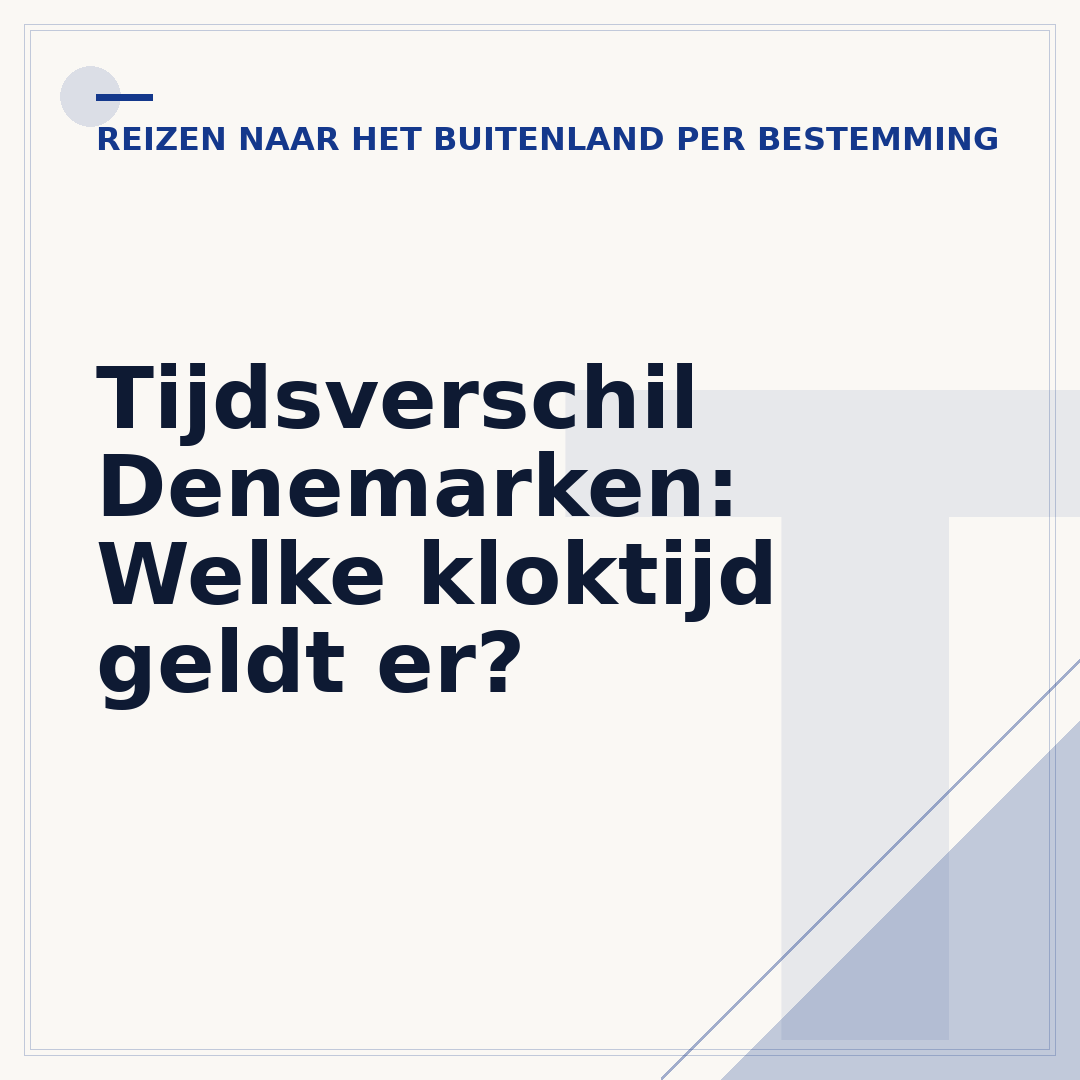 Tijdsverschil Denemarken: Welke kloktijd geldt er?
