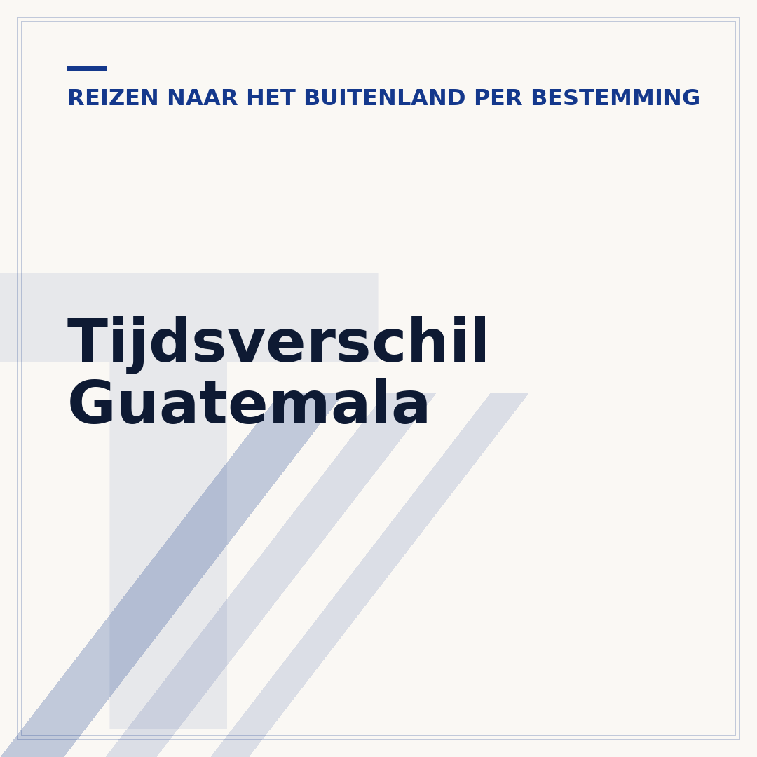 Tijdsverschil Guatemala