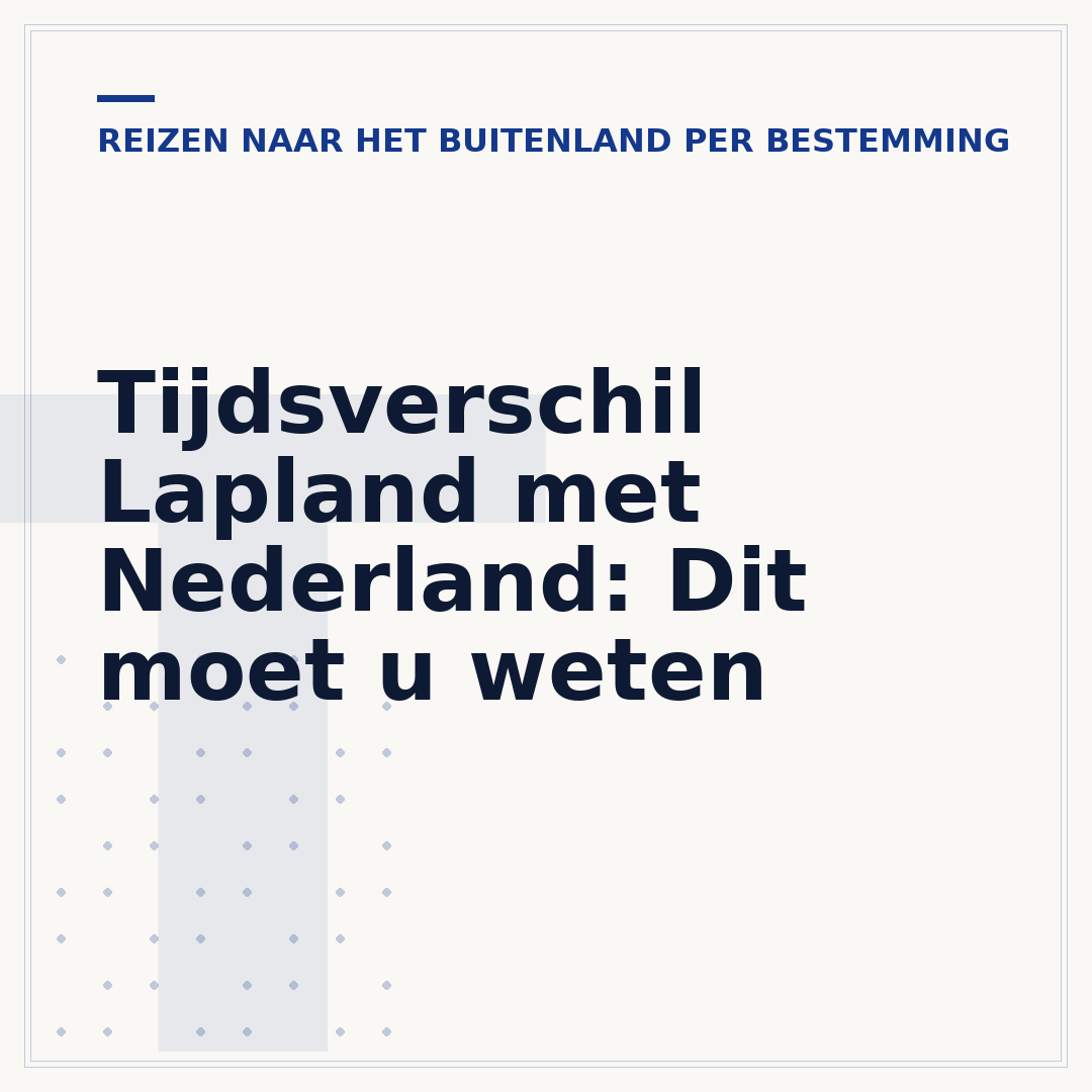 Tijdsverschil Lapland met Nederland: Dit moet u weten