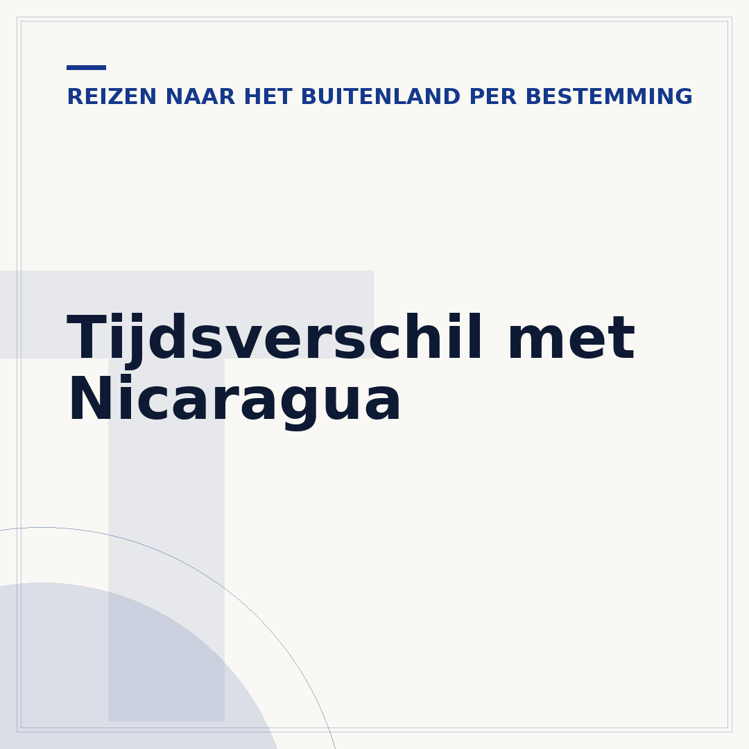 Tijdsverschil met Nicaragua