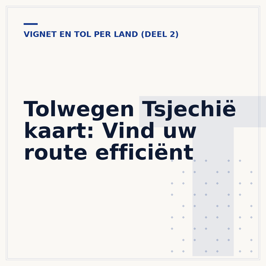 Tolwegen Tsjechië kaart: Vind uw route efficiënt