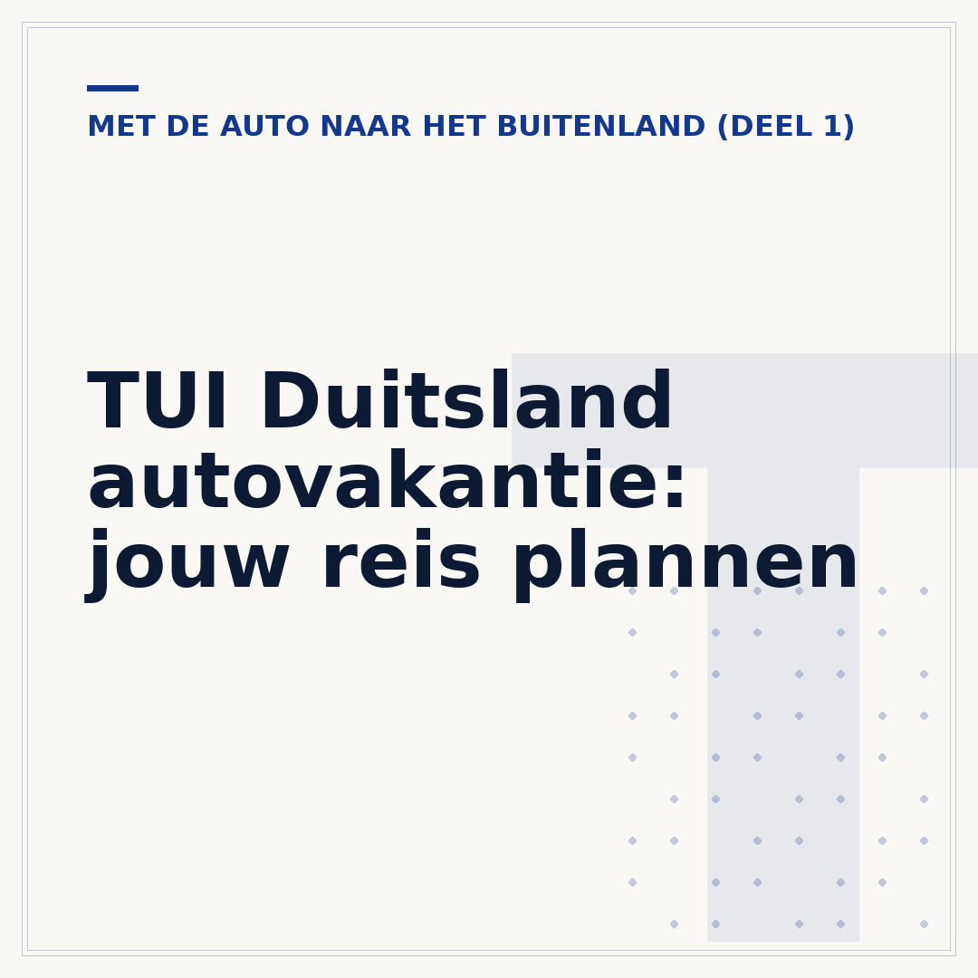TUI Duitsland autovakantie: jouw reis plannen