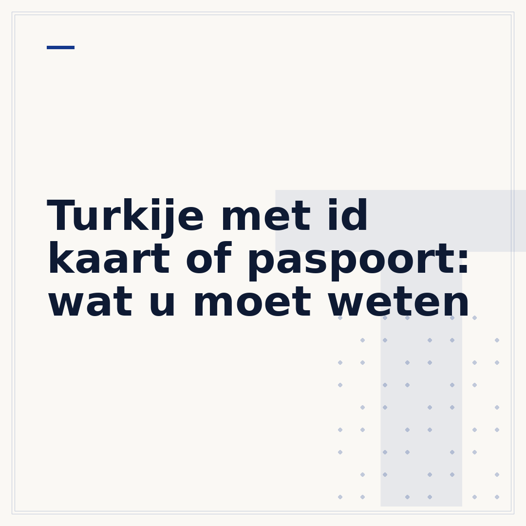 Turkije met id kaart of paspoort: wat u moet weten