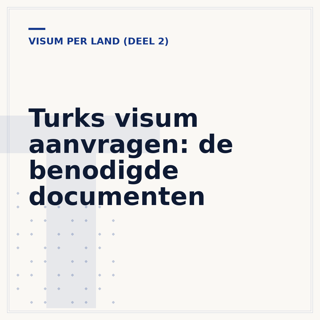 Turks visum aanvragen: de benodigde documenten