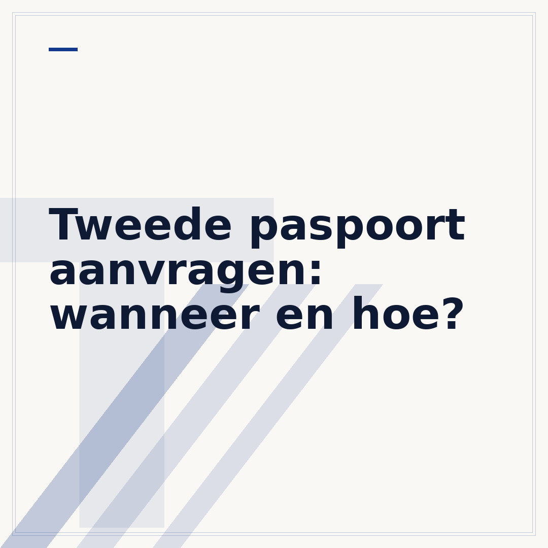Tweede paspoort aanvragen: wanneer en hoe?