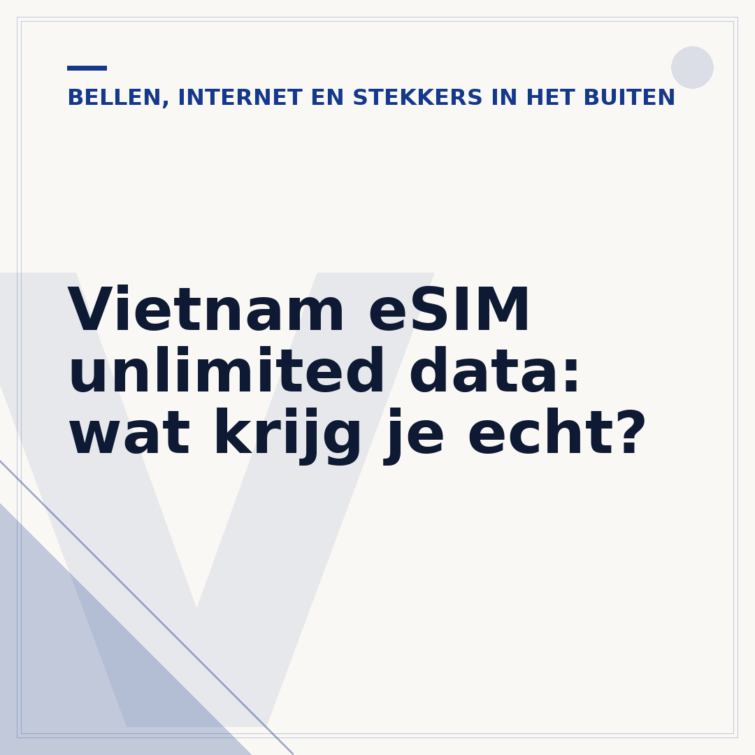 Vietnam eSIM unlimited data: wat krijg je echt?
