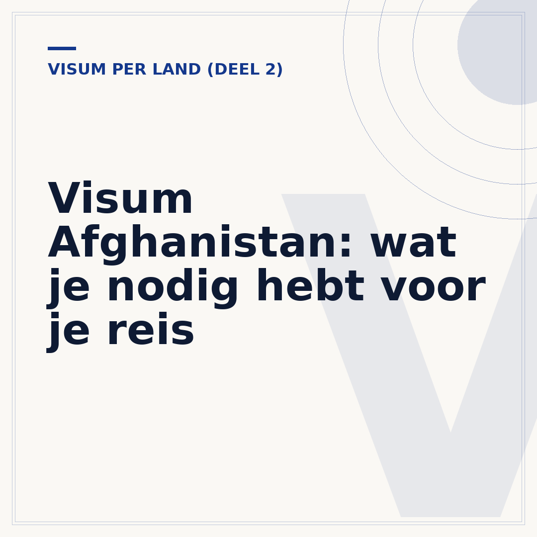 Visum Afghanistan: wat je nodig hebt voor je reis