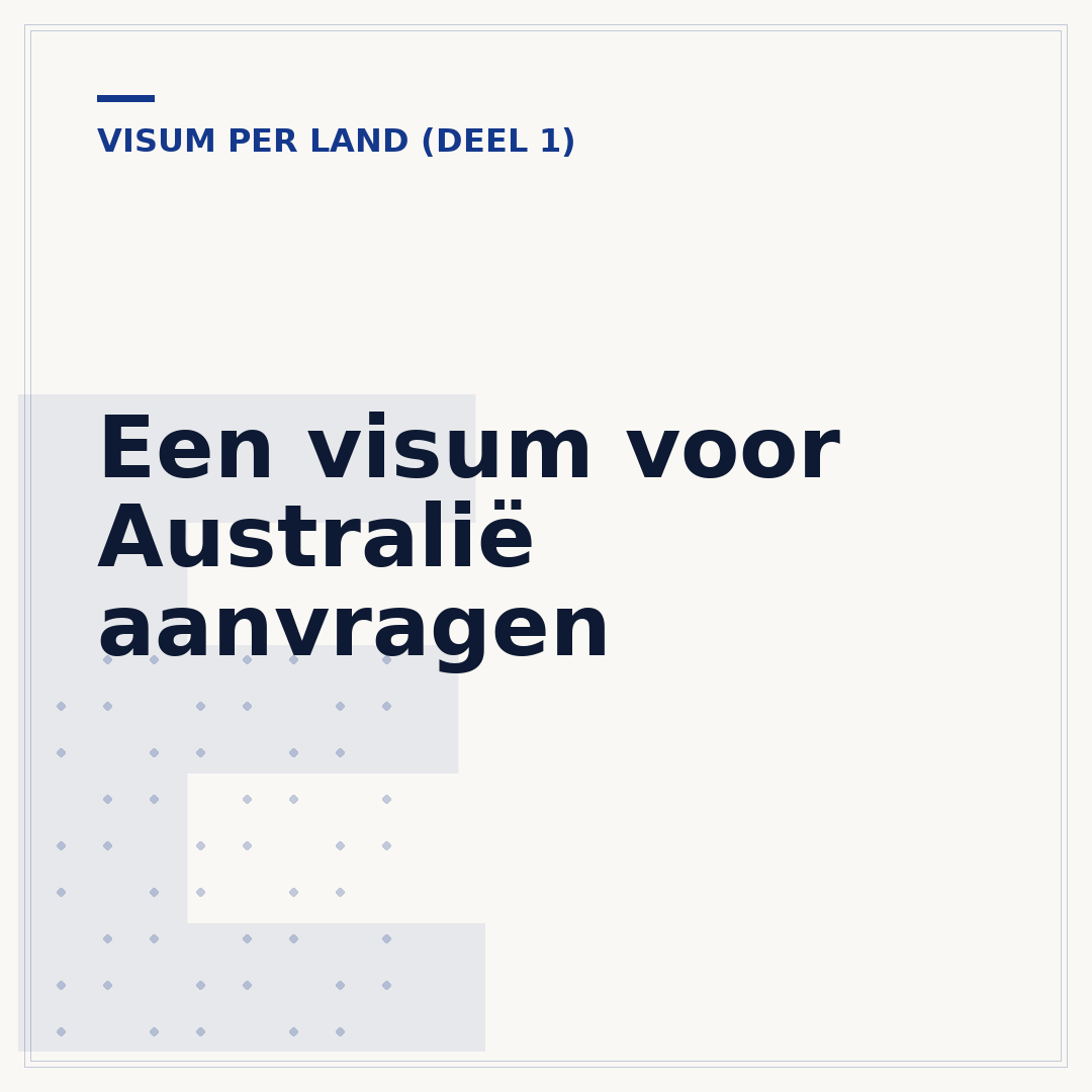 Een visum voor Australië aanvragen