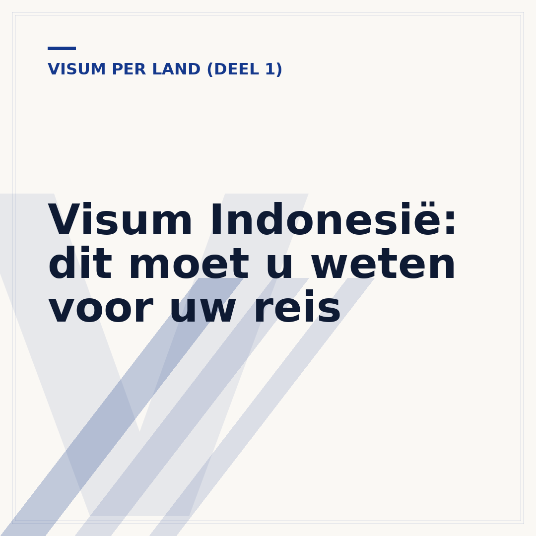 Visum Indonesië: dit moet u weten voor uw reis