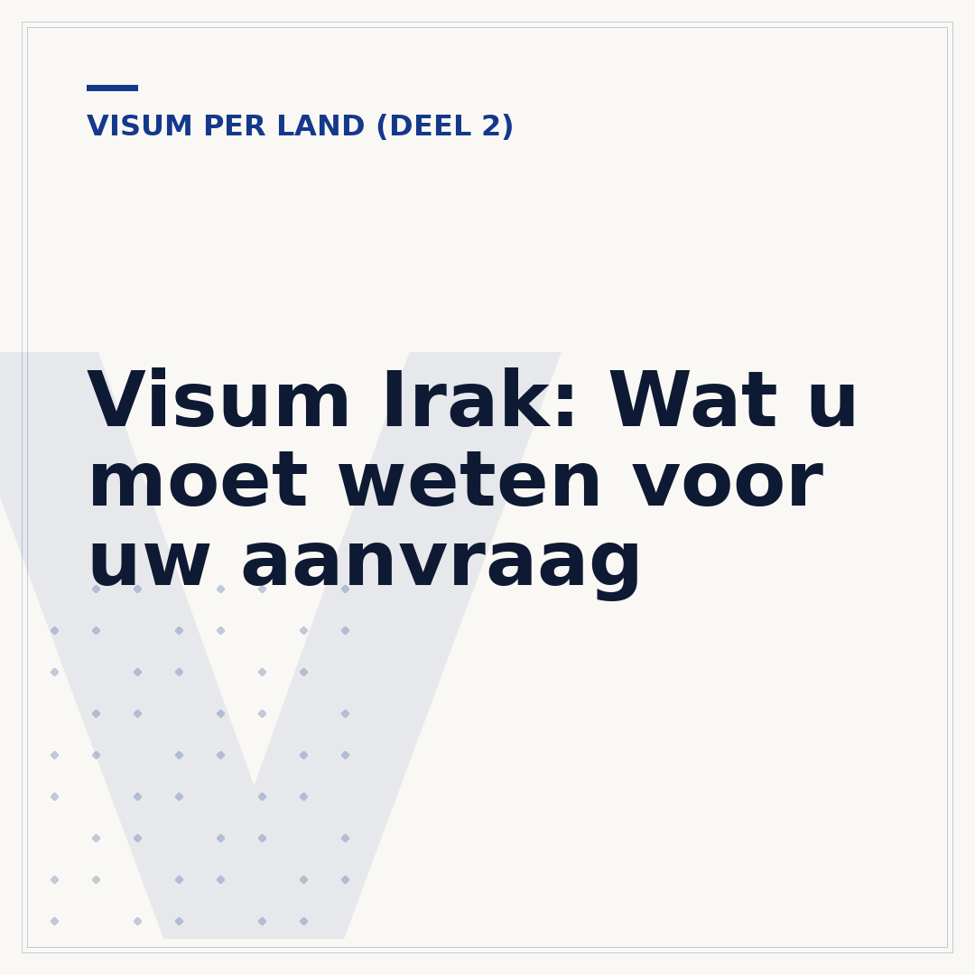 Visum Irak: Wat u moet weten voor uw aanvraag
