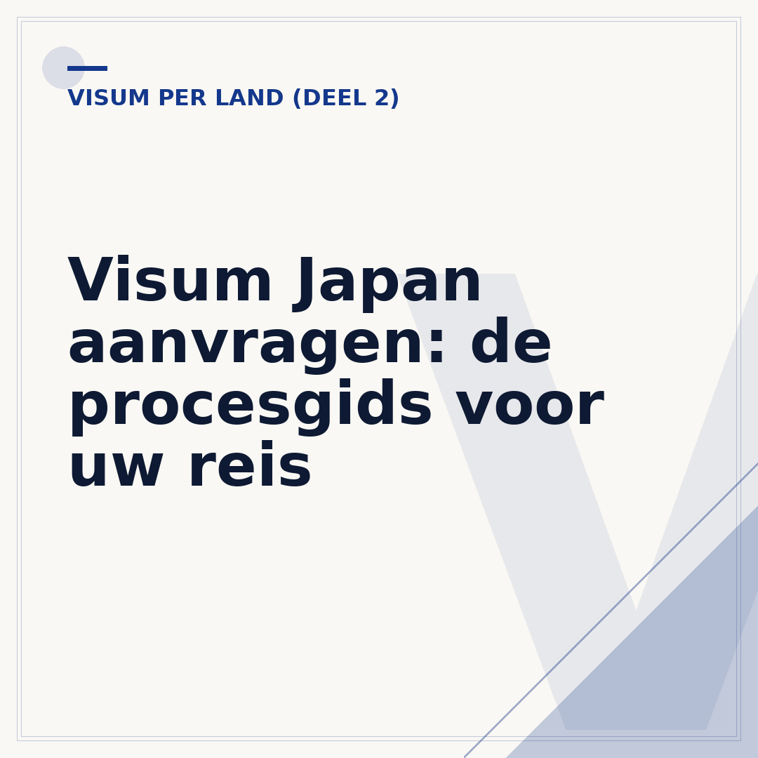 Visum Japan aanvragen: de procesgids voor uw reis