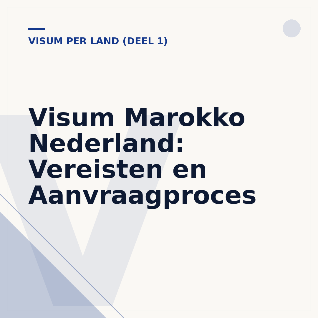 Visum Marokko Nederland: Vereisten en Aanvraagproces