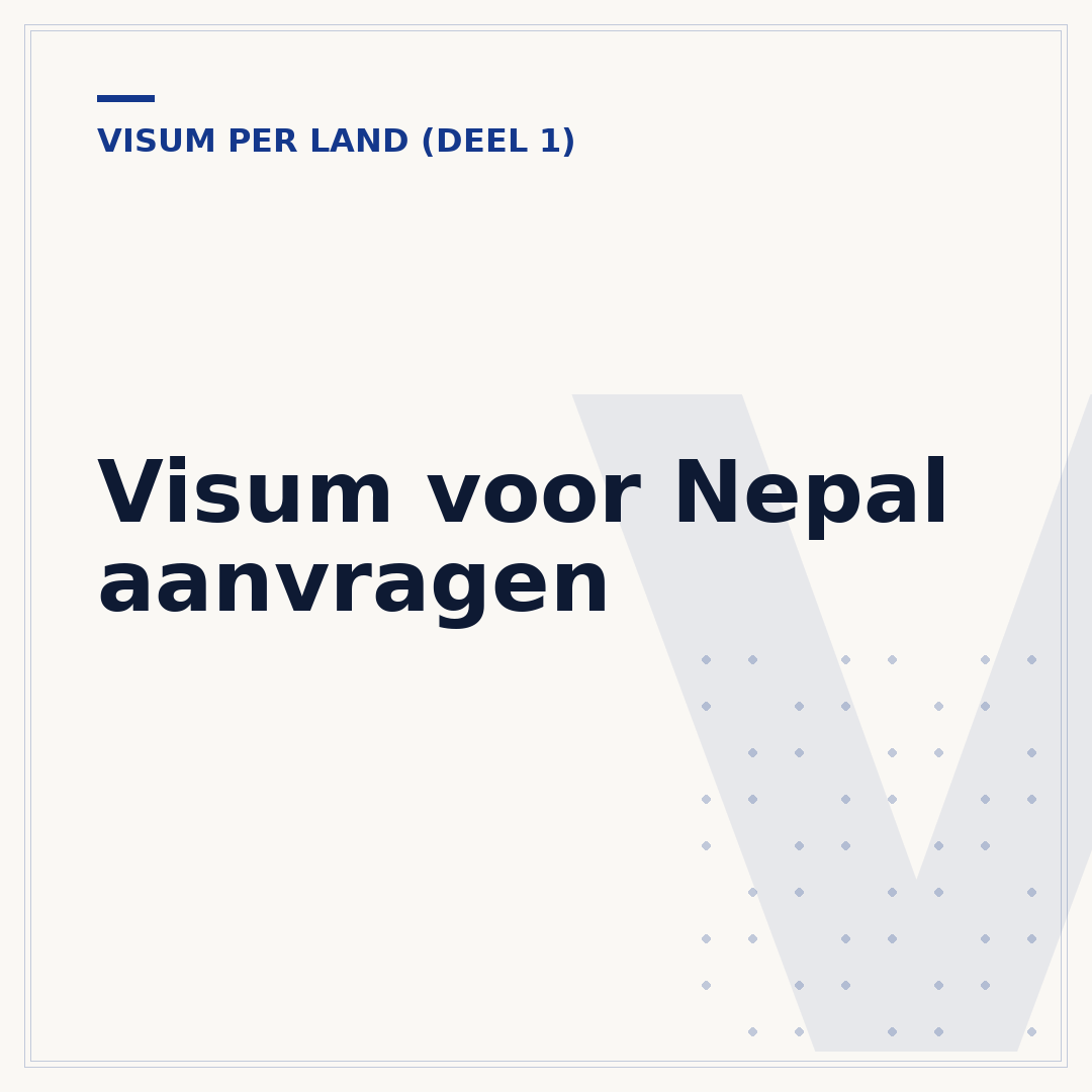 Visum voor Nepal aanvragen