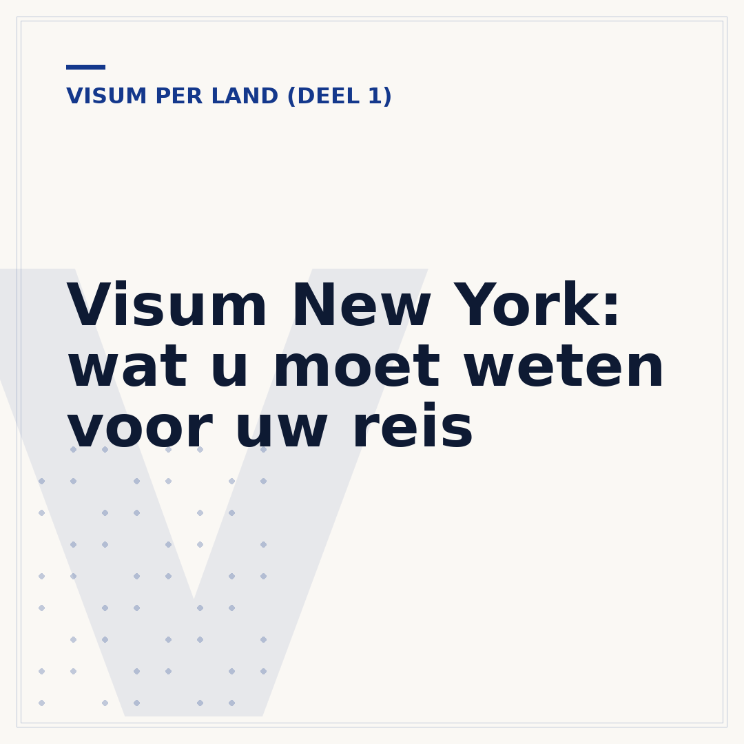 Visum New York: wat u moet weten voor uw reis
