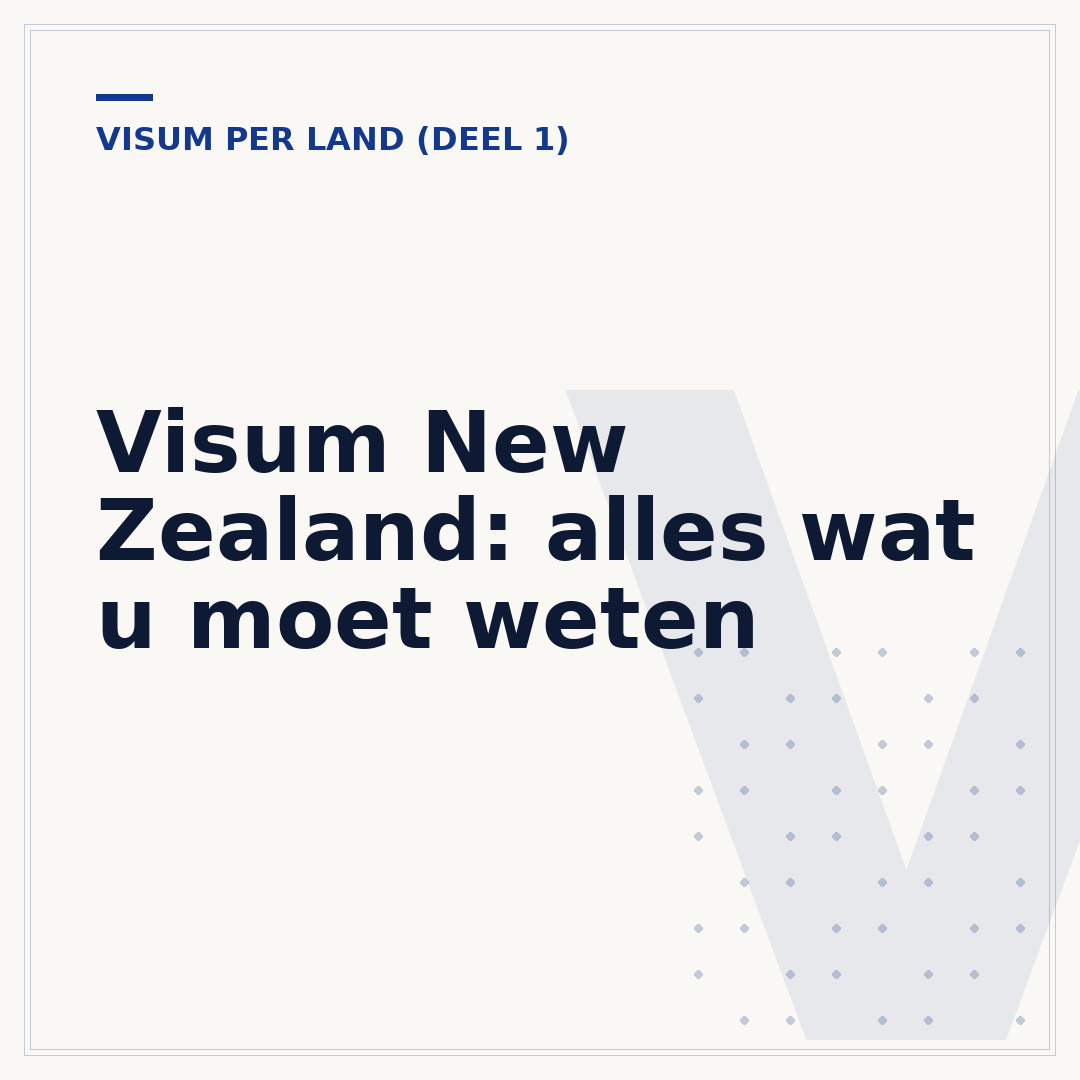 Visum New Zealand: alles wat u moet weten