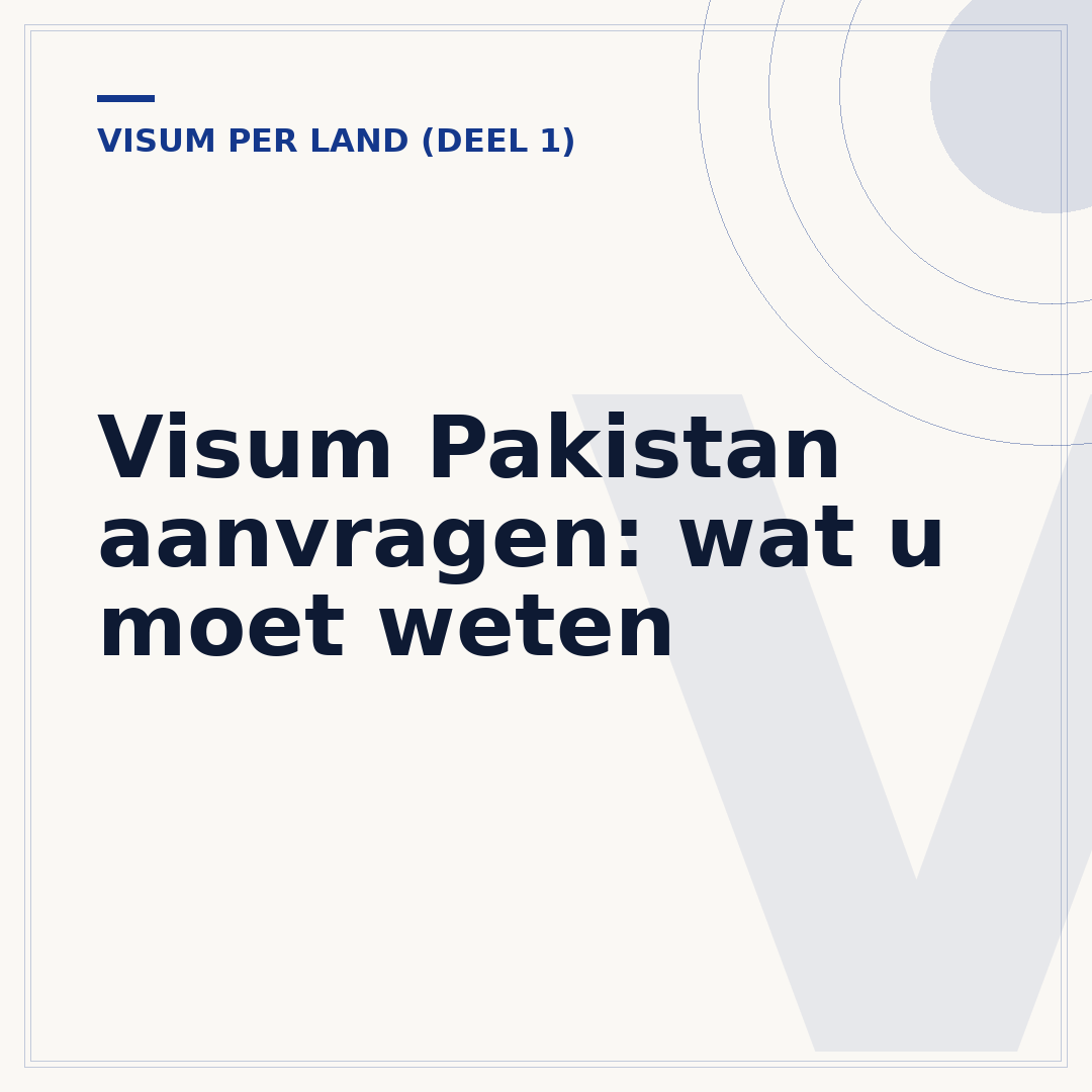 Visum Pakistan aanvragen: wat u moet weten