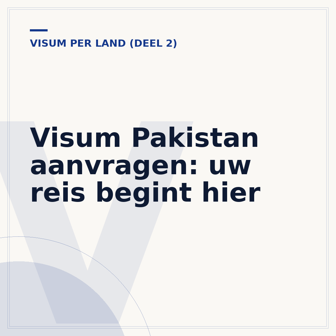 Visum Pakistan aanvragen: uw reis begint hier