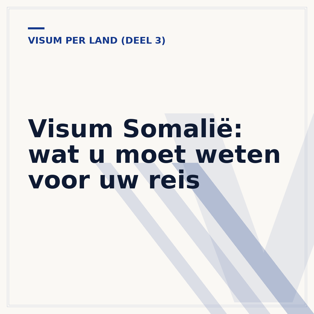 Visum Somalië: wat u moet weten voor uw reis