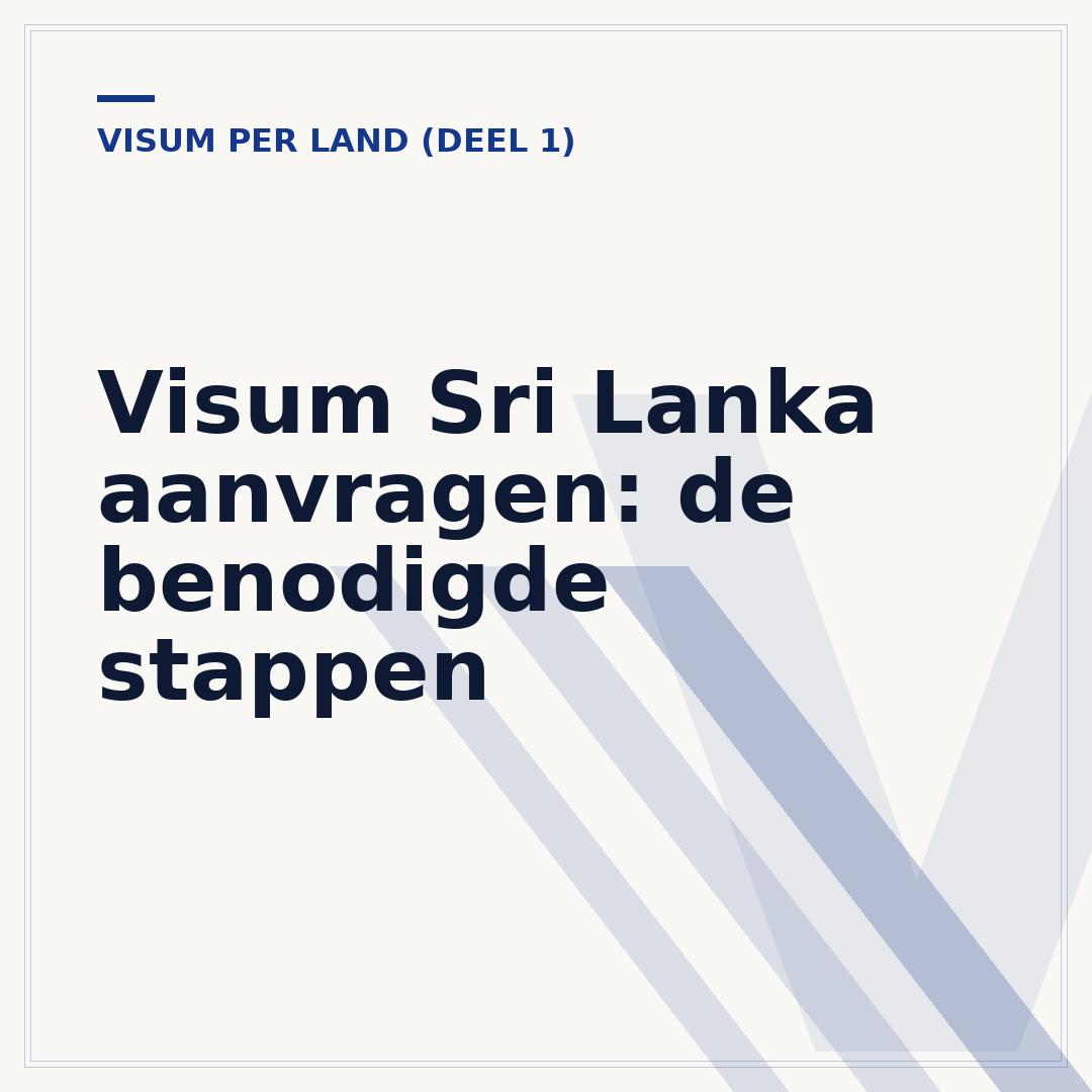 Visum Sri Lanka aanvragen: de benodigde stappen