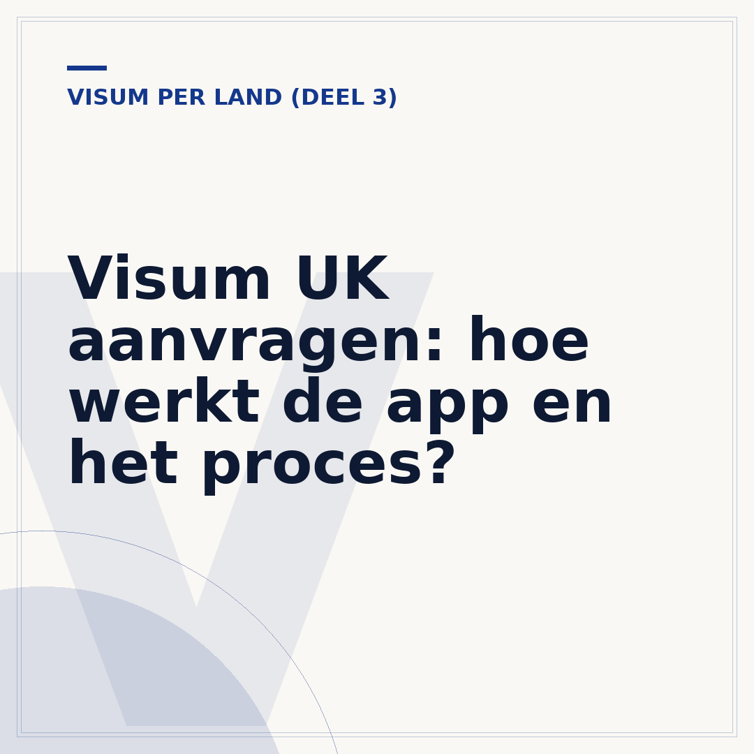 Visum UK aanvragen: hoe werkt de app en het proces?