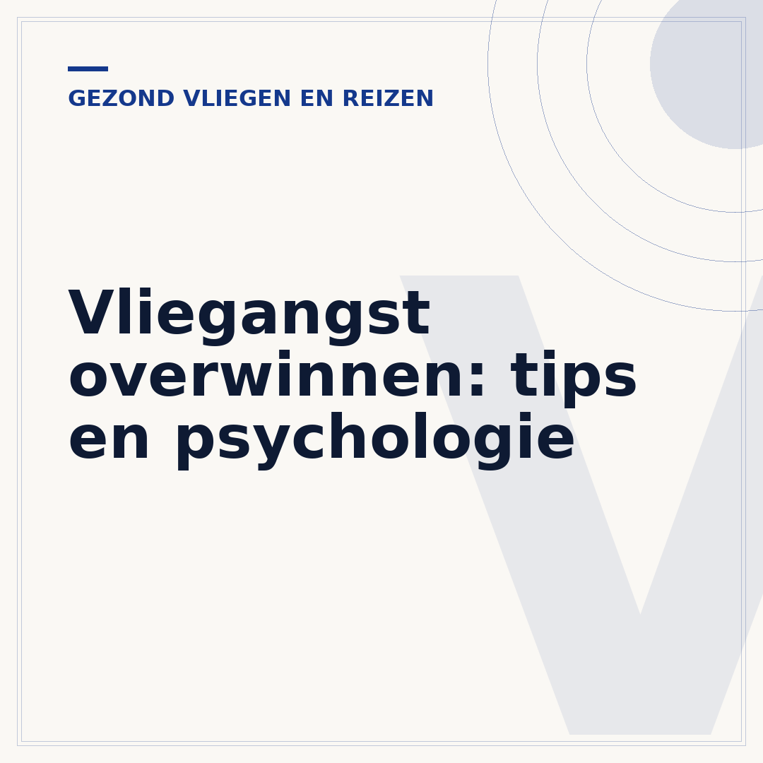 Vliegangst overwinnen: tips en psychologie