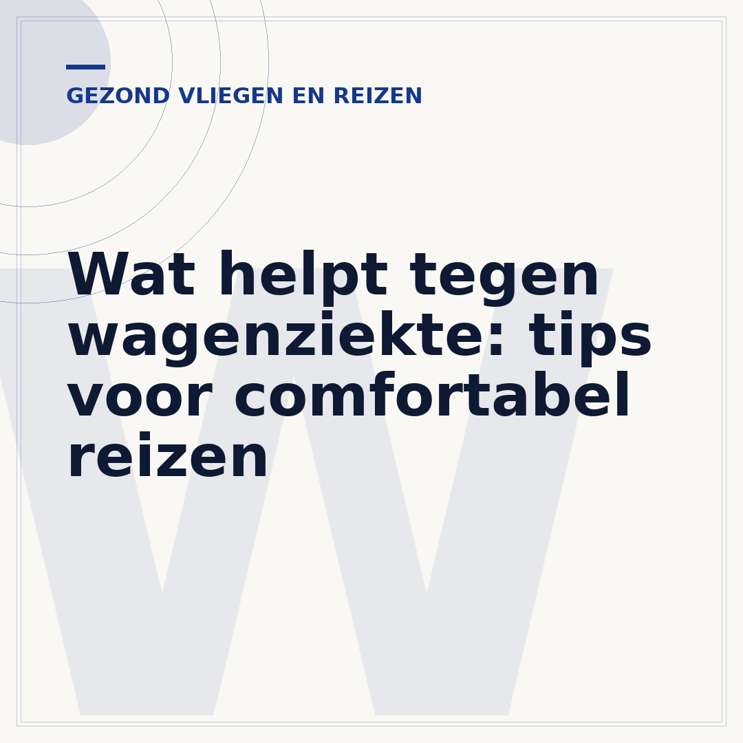 Wat helpt tegen wagenziekte: tips voor comfortabel reizen