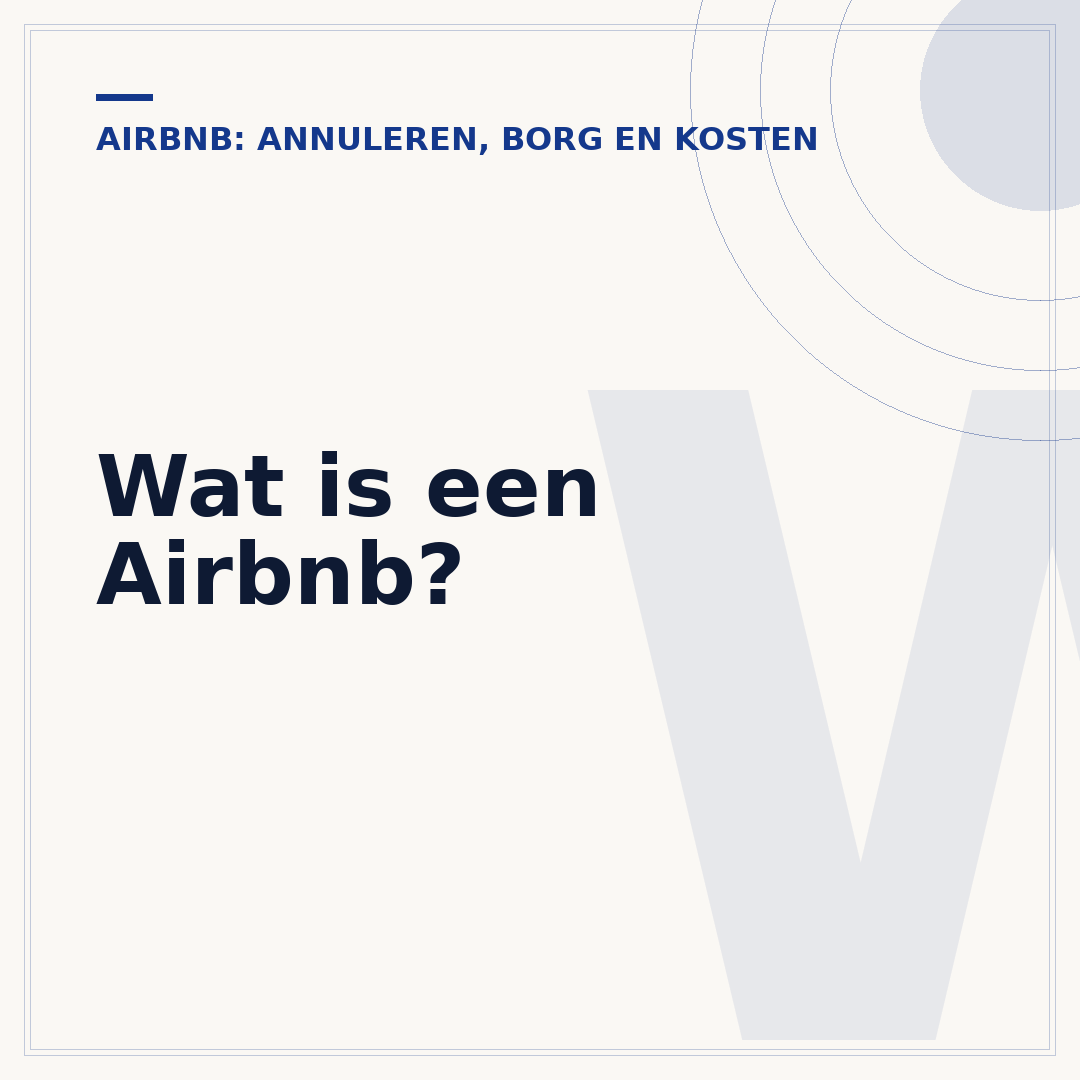 Wat is een Airbnb?