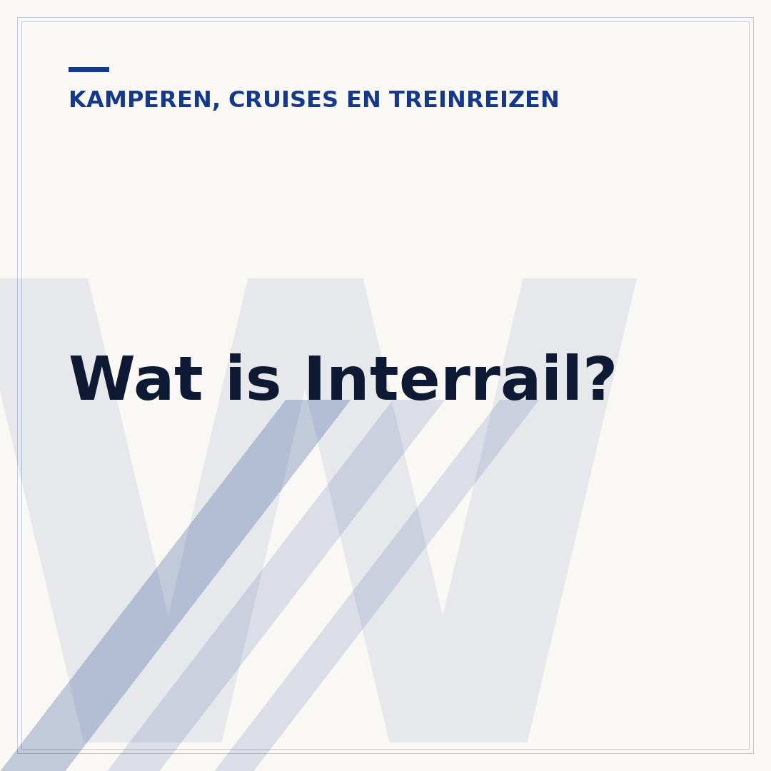 Wat is Interrail?