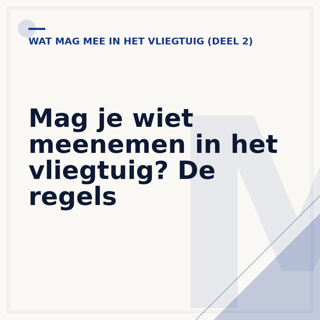 Mag je wiet meenemen in het vliegtuig? De regels