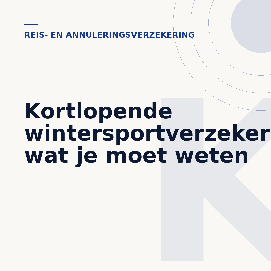 Kortlopende wintersportverzekering: wat je moet weten