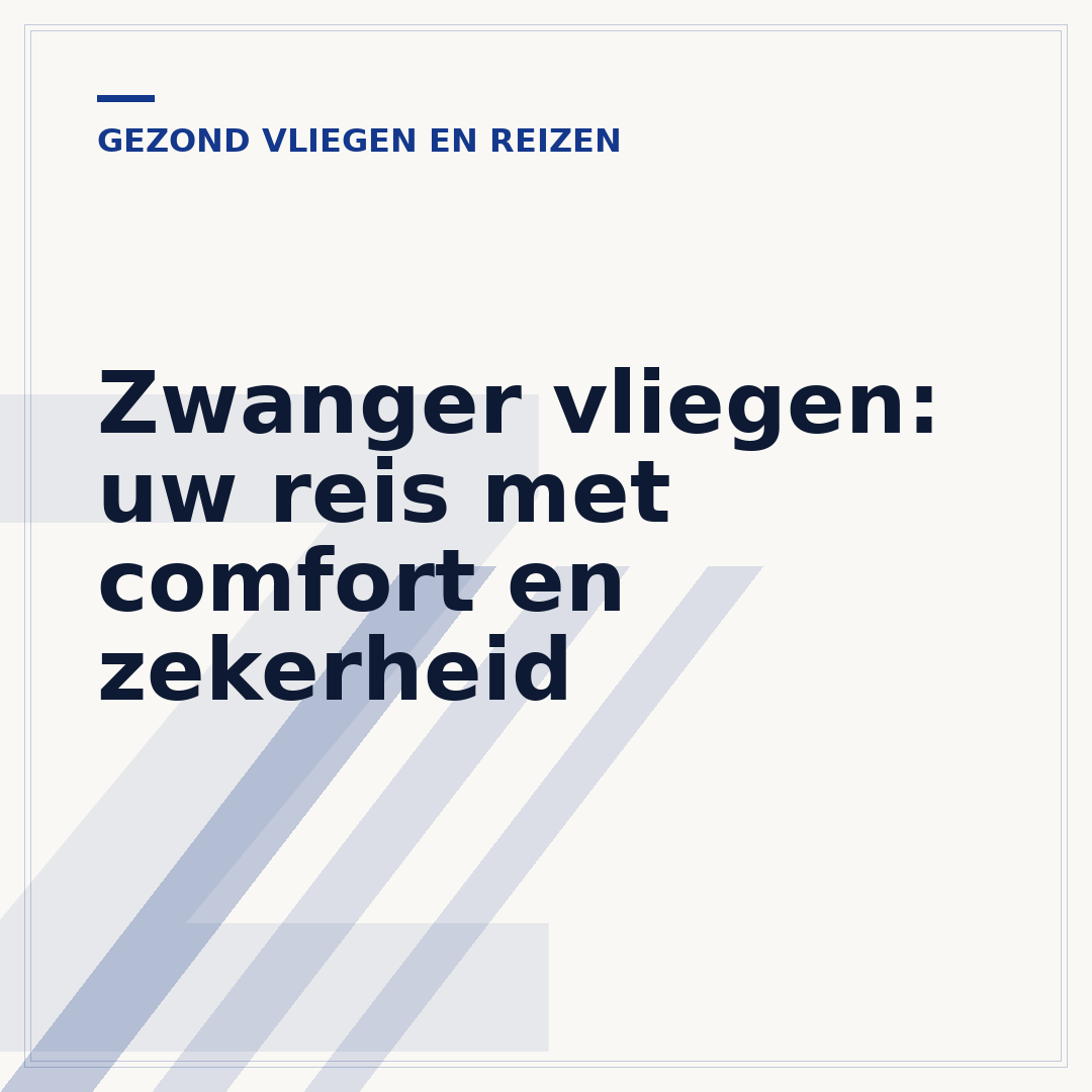 Zwanger vliegen: uw reis met comfort en zekerheid
