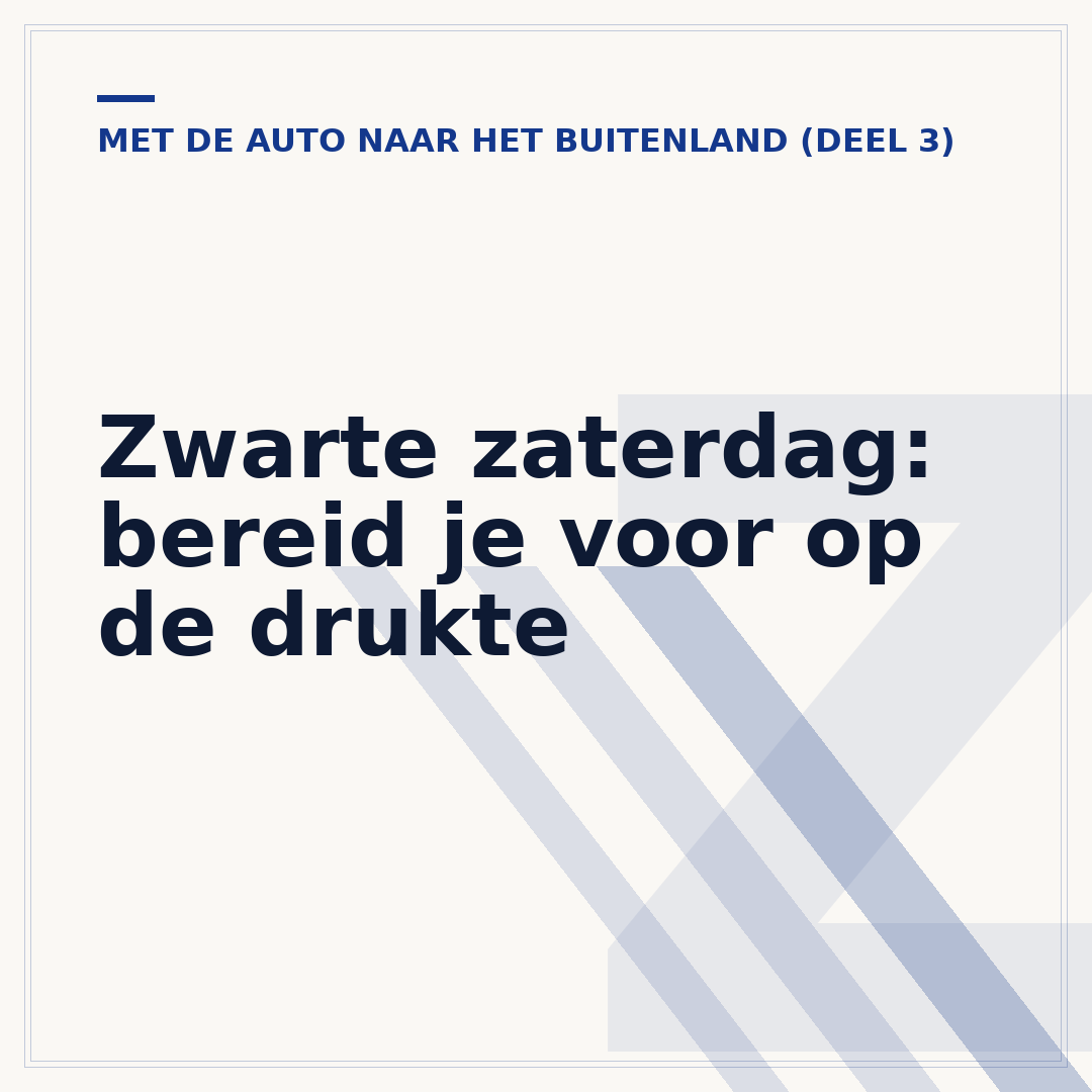 Zwarte zaterdag: bereid je voor op de drukte